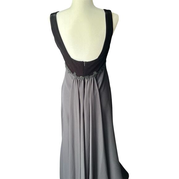 Michaelangelo Gown Formal Dress Sz 8 Velvet Elegant Babydoll Romantic Whimsygoth - Picture 2 of 9